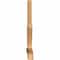 Ekena Millwork Alberta Timber Gable Bracket, Western Red Cedar, 108"W x 45"H x 3 1/2"D x 3 1/2"F, 10/12 Pitch GBW108X45X0404ALB00SWR - alternate 2